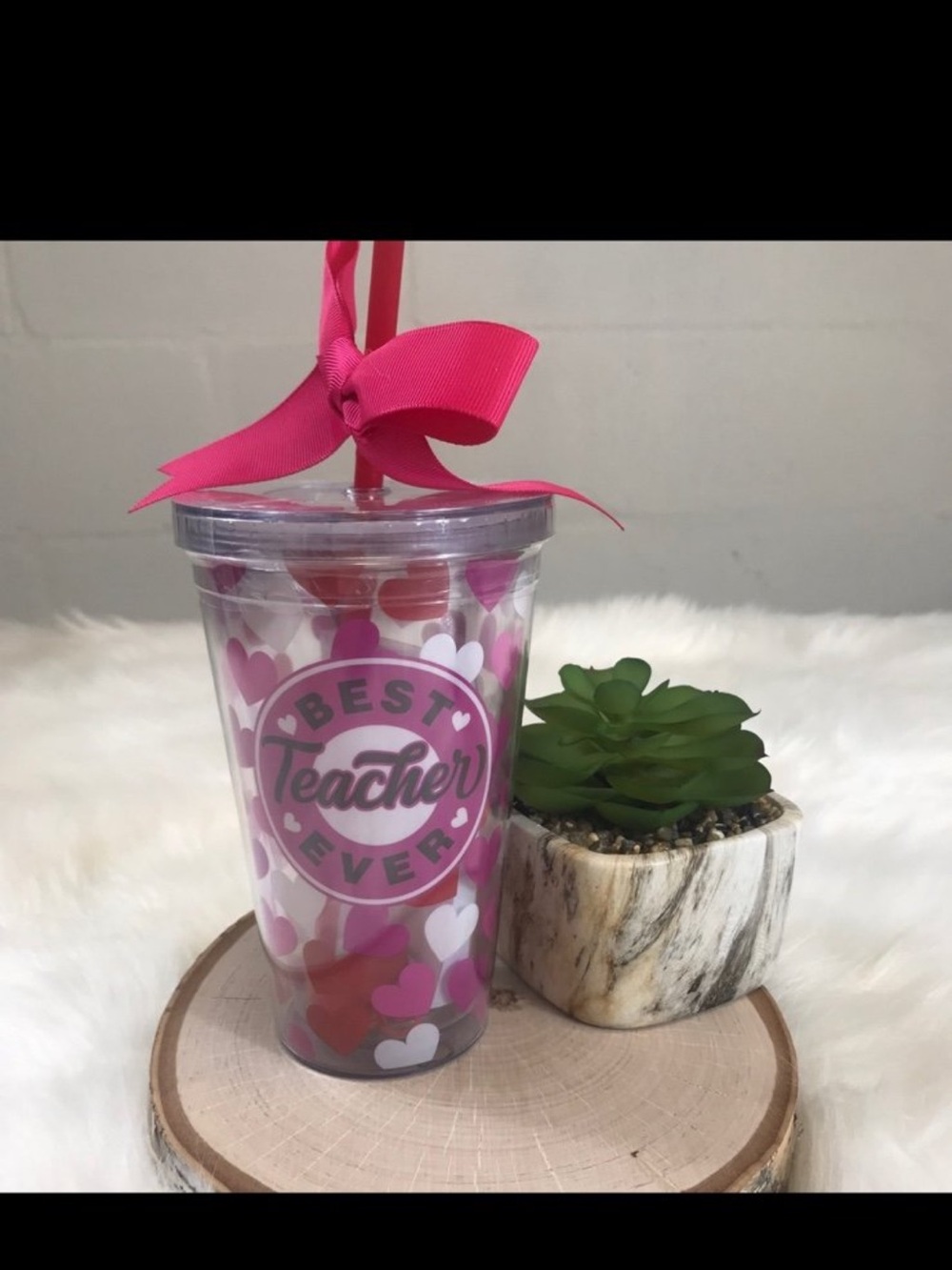 Teacher Tumbler Beverage Holder Gift Set